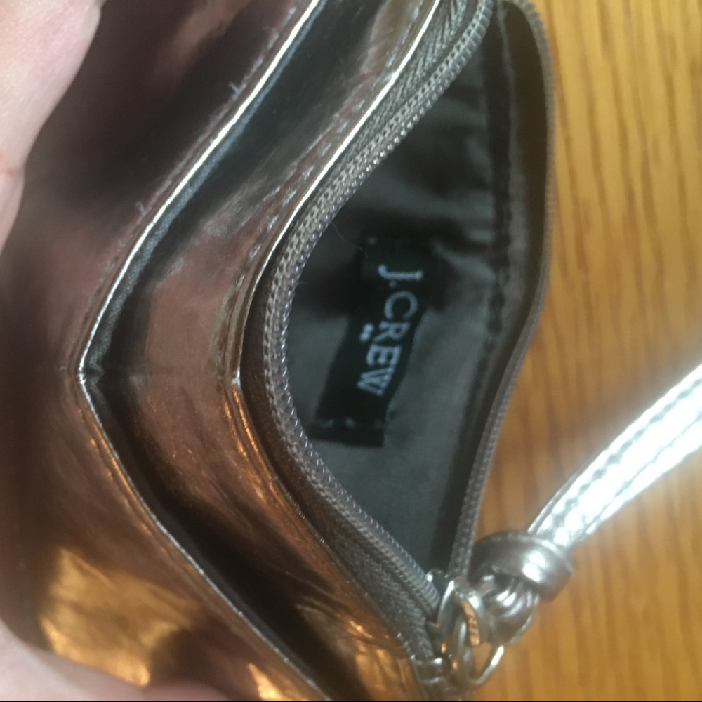 J.Crew Small Metallic Pouch - Picture 4 of 4